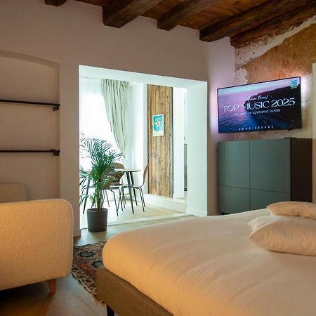 Ca Glera - Vintage Design Apartment Revine Lago Bagian luar foto