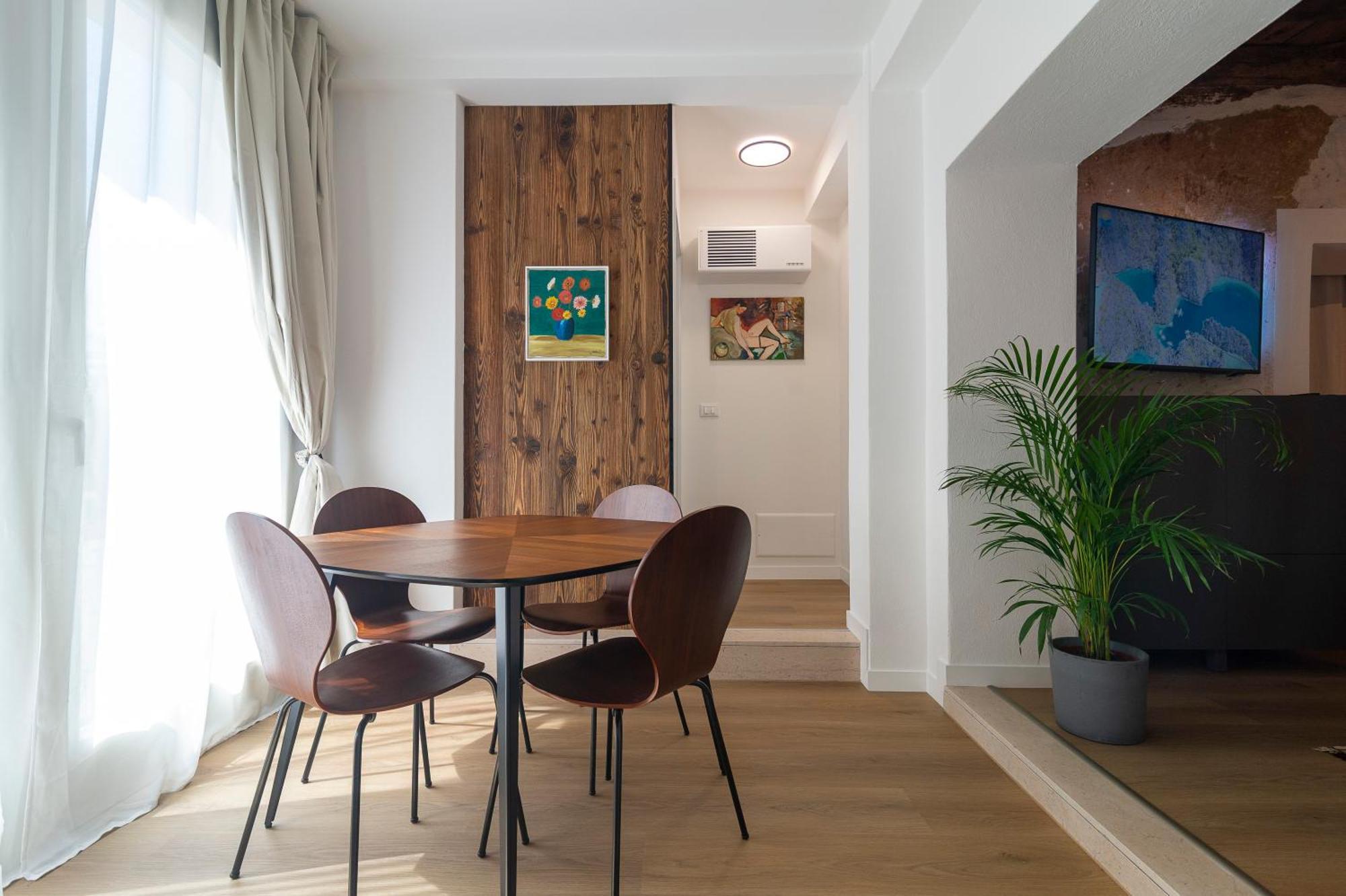 Ca Glera - Vintage Design Apartment Revine Lago Bagian luar foto